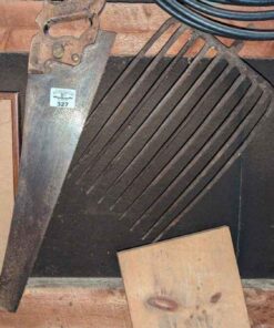Hand Saw and pitchfork head