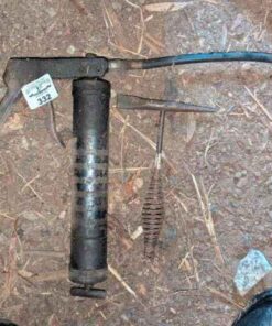Grease applicator and chipping hammer