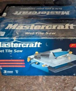 Mastercraft wet Tile saw