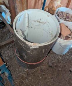 Roll of metal sheeting