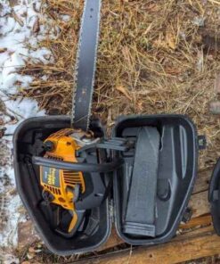 Poulan Pro 42cc chain saw with case