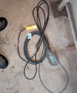 Trouble light and extension cord