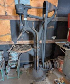 W.F & John Barnes Company of Rockford Illinois belt driven press