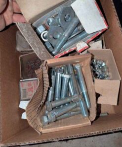 Bolts, washers, nuts and assorted hardware