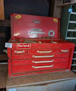 Steel tool chest and contents