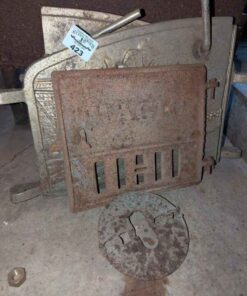 Cast Stove grate and doors
