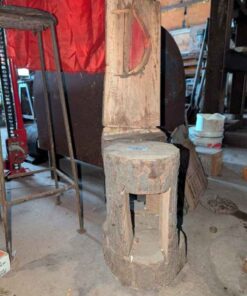 Rustic Log stool