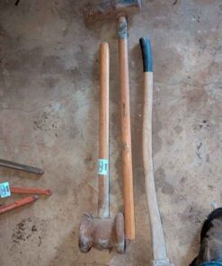 Adze, Sledge hammer, etc