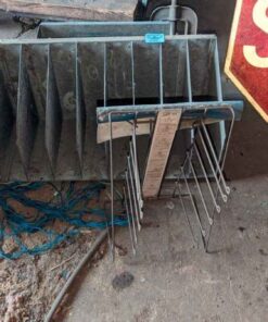 Steel organizer and clamp rack