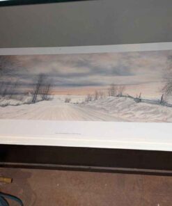 Country Road Numbered John Stopciati print