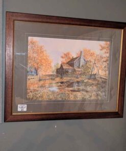John Stopciati framed country print