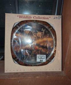 Wildlife Collection Deer wall clock