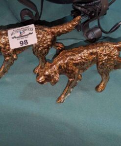 Metal Dog Statues