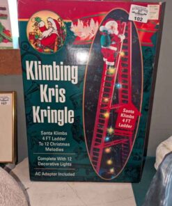 "Klimbing Kris Kringle" Decoration