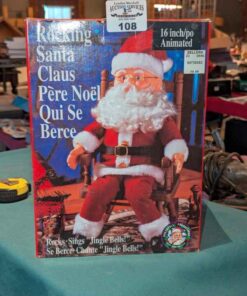 Rocking Santa Claus Figure