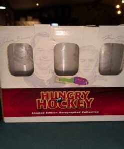 Hungry for Hockey Limited edition signed glasses