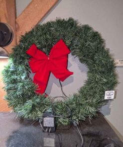 Illuminated Christmas Wreath