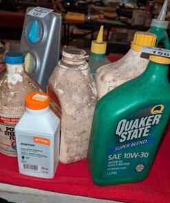 Engine oils, Power steering fluid, Gear Lubricant, etc