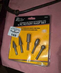 Rotary Rasp set