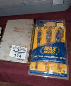 Speed bor and drill bits