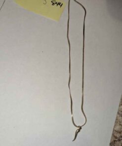 Sterling necklace and pendant