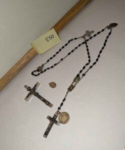 Rosary, Crucifix, locket
