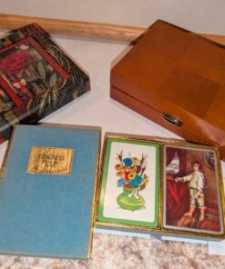 Bridge set, playing cards