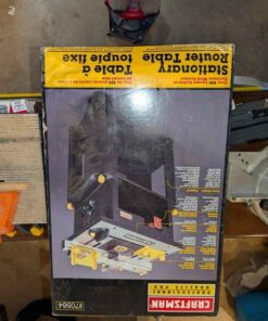 Craftsman Stationary Router Table