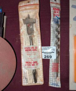 No 22 micro dial and auger bit