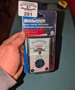 Mastercraft Pocket analogue Multimeter