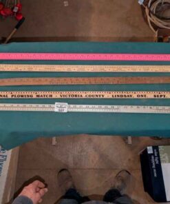 Advertising measure sticks