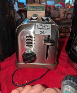 Stainless two slice toaster