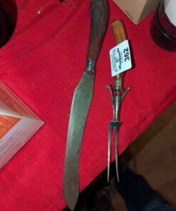 Charles Barber Carving set