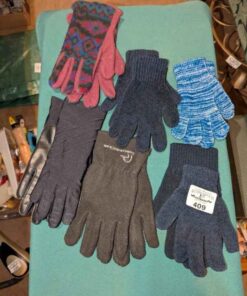 Assorted ladies gloves