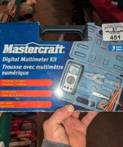 Mastercraft Digital Multimeter kit