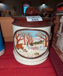 Hershey covered jar