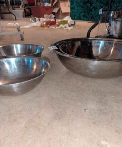 Stainless steel mixing bowls