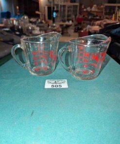 Fire king measure cups