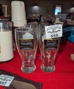 Upper Canada Brewing co "Beer Wisdom" Glasses