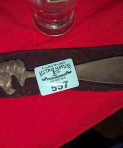 Brass unicorn shoe horn