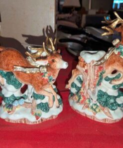 Reindeer Candlestick holders