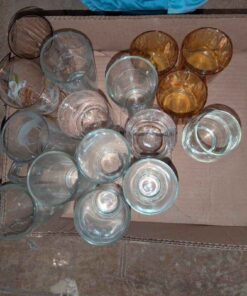 Drinking glasses - assorted