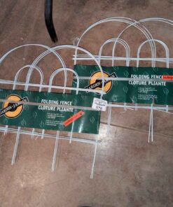 Folding garden border