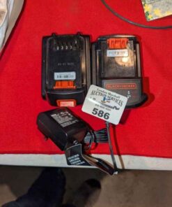 Black and Decker Charging base and battery 20v