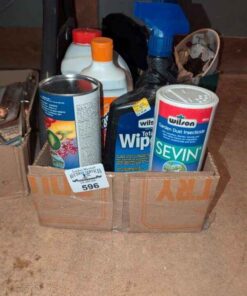 Garden sprays, household cleaners