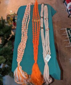 Macrame plant hangers