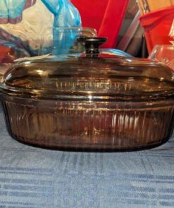 Glass Covered Casserole dish