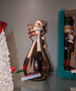 Ceramic Snowman Figure