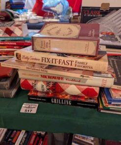 Fanny Farmer & assorted cookbooks