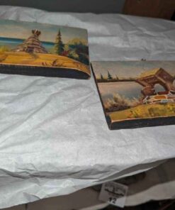 Carved and Signed "Nadeau" wall art